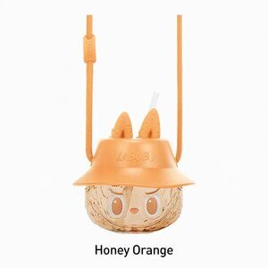 Pop Mart The Monsters Wacky Mart Series Tumbler in Honey Orange - NIB